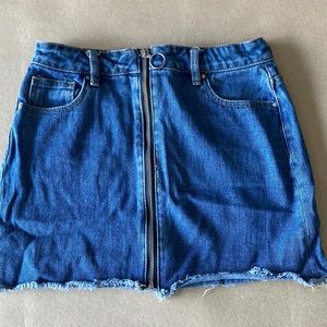 Pacsun Jeans Mini Skirt Sz 26